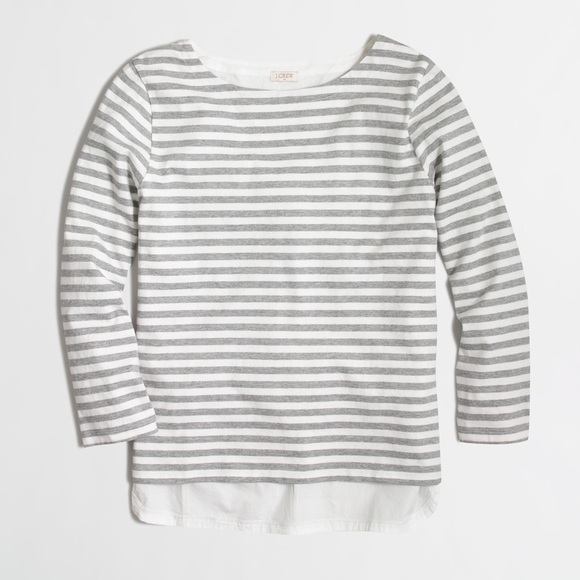 J. Crew Tops - J. Crew striped shirt